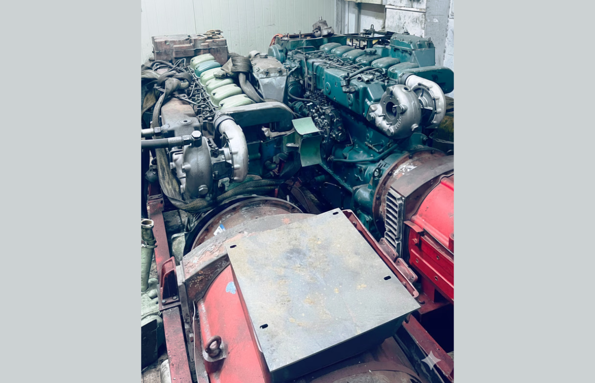 Volvo Penta TAMD120AK Marinegeneratorsæt